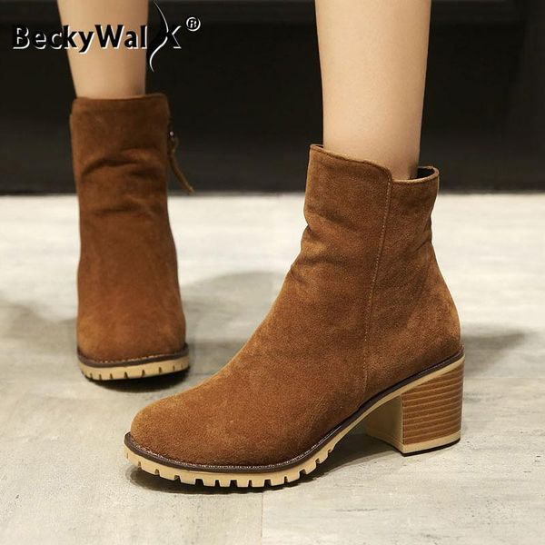 boots 2021 fashion shoes winter women suede concise high heels ankle for woman thick-heeled botines mujer wsh3733, Black
boots 2021 fashion shoes winter women suede concise high heels ankle for woman thick-heeled botines mujer wsh3733, Black