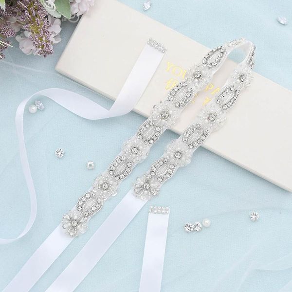 wedding sashes trixy s230 crystal belts beaded women evening dress sash rhinestone belt for brides bridal ribbon, White
wedding sashes trixy s230 crystal belts beaded women evening dress sash rhinestone belt for brides bridal ribbon, White