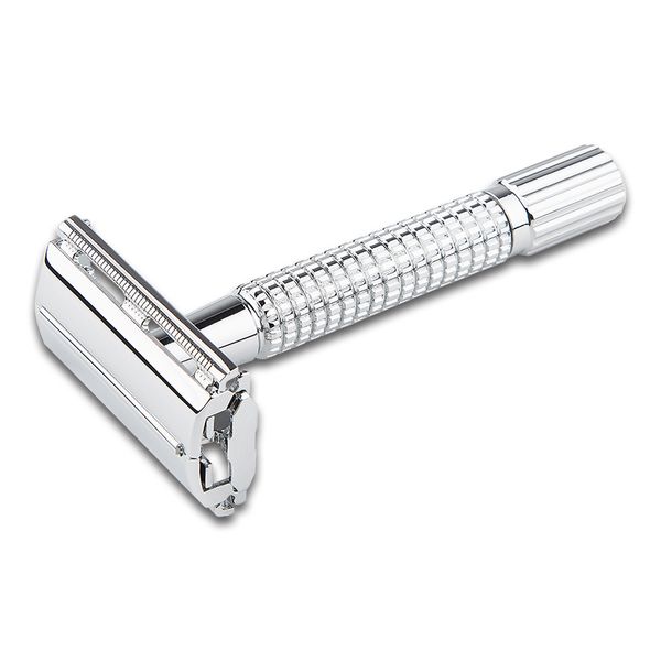yintal double edge safety razor brass surface plating men's manual portable shaver grid anti-skid handle
yintal double edge safety razor brass surface plating men's manual portable shaver grid anti-skid handle