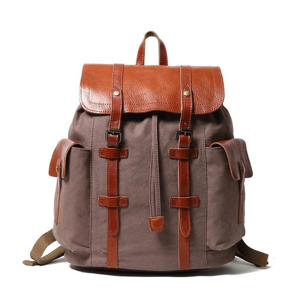 backpack classics waterproof waxed canvas men backpacks leisure rucksack travel school bag lapbagpack
backpack classics waterproof waxed canvas men backpacks leisure rucksack travel school bag lapbagpack