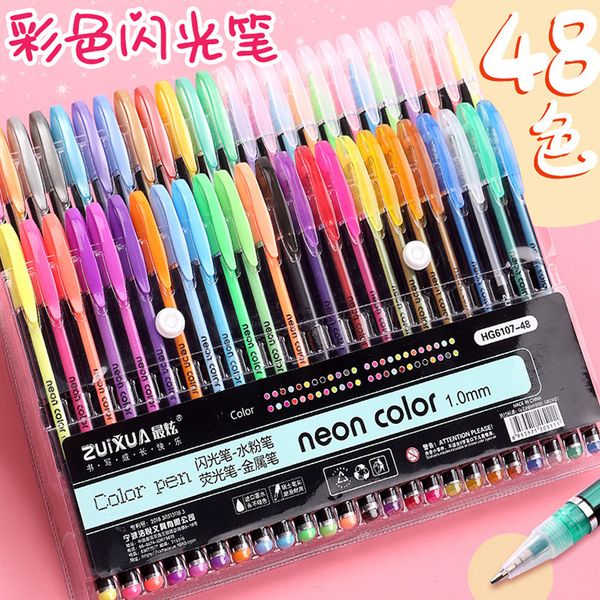 painting pens flash quicksand orcent gel children's set color marker take not flash pen, Black;red
painting pens flash quicksand orcent gel children's set color marker take not flash pen, Black;red