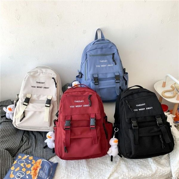 school bags cute women lapbackpack nylon waterpoof for teenage girls children kawaii student kids book bag mochila 2021
school bags cute women lapbackpack nylon waterpoof for teenage girls children kawaii student kids book bag mochila 2021