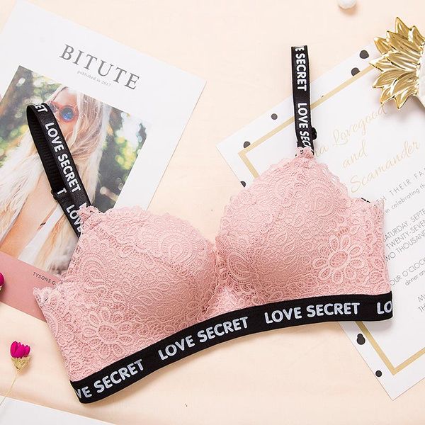 bras arrival women bra lace soft breathable bralette 3 colors solid butterfly knot push up lady lingerie no rims, Red;black
bras arrival women bra lace soft breathable bralette 3 colors solid butterfly knot push up lady lingerie no rims, Red;black