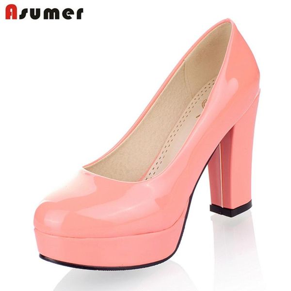asumer round toe party shoes pu mature women pumps wedding shoes big size 34-43 new arrive platform spring autumn high heels, Black
asumer round toe party shoes pu mature women pumps wedding shoes big size 34-43 new arrive platform spring autumn high heels, Black