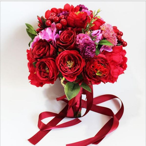 diy new red rose bride bridesmaid wedding hand holding rose flower bouquet flower simulation wedding hand holding flowers
diy new red rose bride bridesmaid wedding hand holding rose flower bouquet flower simulation wedding hand holding flowers