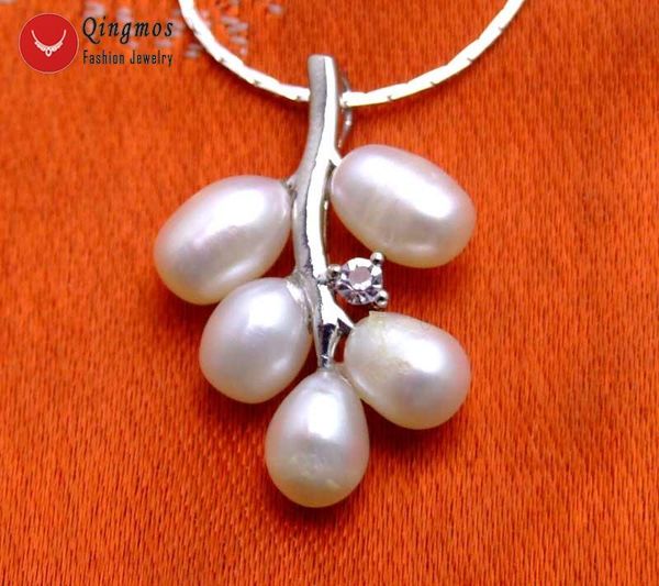 pendant necklaces qingmos white pearl 18*28mm grape & necklace for women with 17" silver plated chain chokers necklace-6235
pendant necklaces qingmos white pearl 18*28mm grape & necklace for women with 17" silver plated chain chokers necklace-6235
