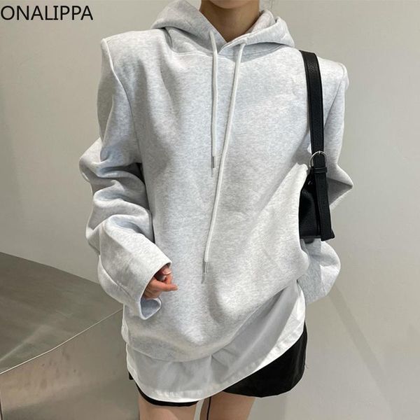 women's hoodies & sweatshirts onalippa women 2021 french early autumn simple lazy drawstring hooded pullover loose solid color wild lon, Black
women's hoodies & sweatshirts onalippa women 2021 french early autumn simple lazy drawstring hooded pullover loose solid color wild lon, Black