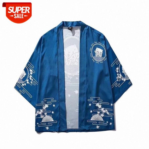 japanese xiaoqing cat robe beach shirt vacation five-point sleeve tee #gv9z, White;black
japanese xiaoqing cat robe beach shirt vacation five-point sleeve tee #gv9z, White;black