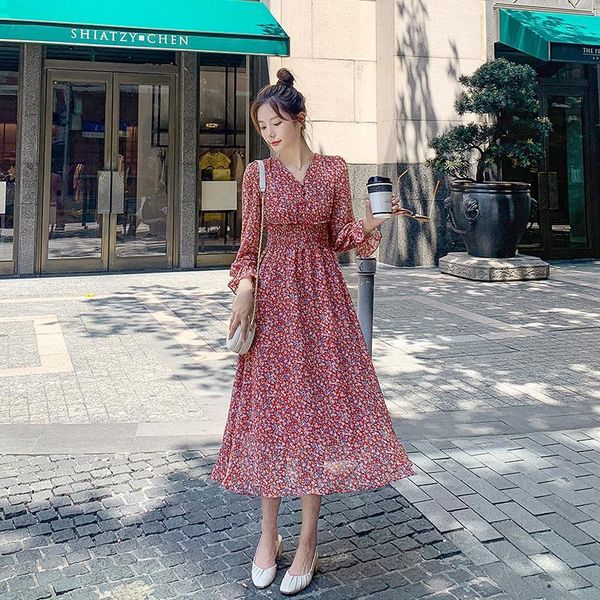casual dresses sandrid autumn red floral dress v-neck long-sleeved lady office long, Black;gray
casual dresses sandrid autumn red floral dress v-neck long-sleeved lady office long, Black;gray