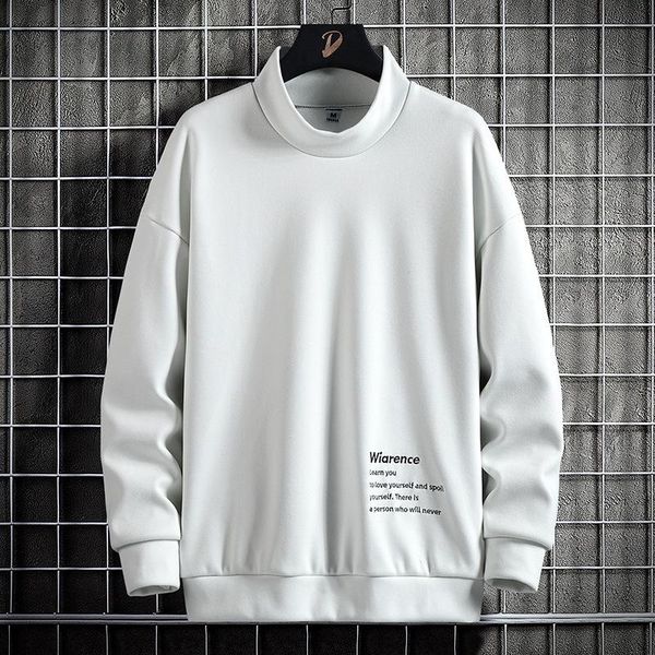 men's hoodies & sweatshirts casual sweatshirt fall 2021 japanese tide brand fashion letter embroidered half high collar bottoming shirt, Black
men's hoodies & sweatshirts casual sweatshirt fall 2021 japanese tide brand fashion letter embroidered half high collar bottoming shirt, Black