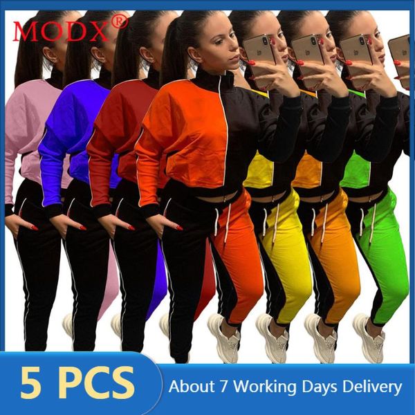 women's two piece pants fall women tracktsuits pullover + cargo pant sportsuit 2 set outfits color block patchwork bulk items wholesale, White
women's two piece pants fall women tracktsuits pullover + cargo pant sportsuit 2 set outfits color block patchwork bulk items wholesale, White