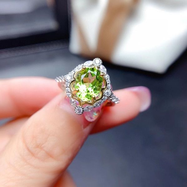 cluster rings meibapj natural peridot gemstone fashion ring for women real 925 sterling silver charm fine party jewelry, Golden;silver
cluster rings meibapj natural peridot gemstone fashion ring for women real 925 sterling silver charm fine party jewelry, Golden;silver