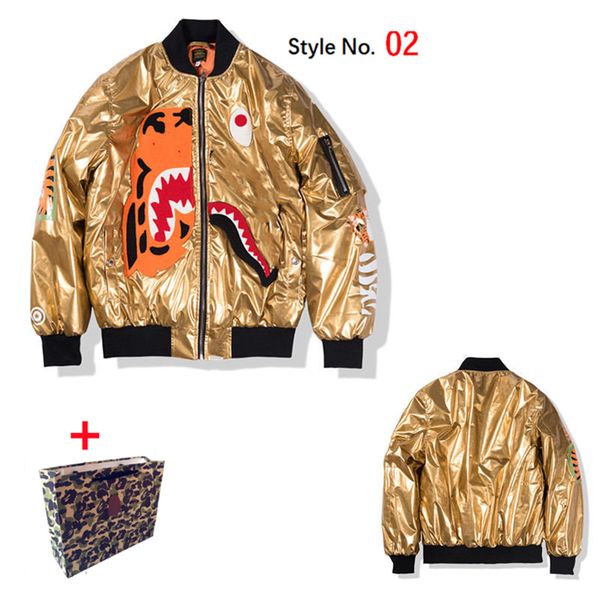 men hoodies men's down jacket cotton coat shark stitching casual reflective embroidery camouflage ladies cardigan zipper tiger head 242, Black
men hoodies men's down jacket cotton coat shark stitching casual reflective embroidery camouflage ladies cardigan zipper tiger head 242, Black