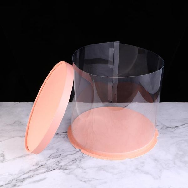 cake box round cake packaging boxes transparent organizer for home dessert shop (black, single-layer) (8inch)
cake box round cake packaging boxes transparent organizer for home dessert shop (black, single-layer) (8inch)