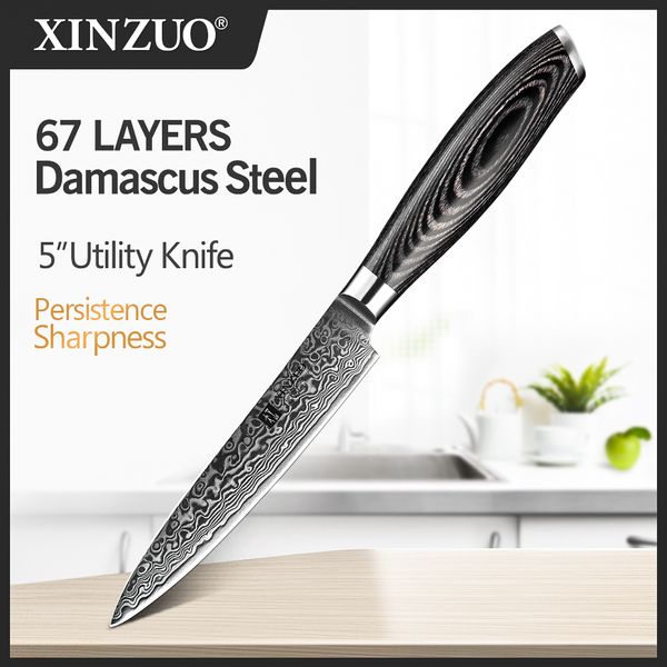 xinzuo 5inch utiity knife profesiona japanese damascus stee kitchen knife muti-purpose cutter knives with pakka wood hande
xinzuo 5inch utiity knife profesiona japanese damascus stee kitchen knife muti-purpose cutter knives with pakka wood hande