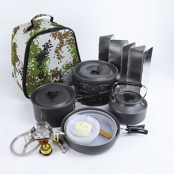 outdoor cooker set picnic pan gas stove portable vehicle mounted field stoves kettle aluminum pans
outdoor cooker set picnic pan gas stove portable vehicle mounted field stoves kettle aluminum pans