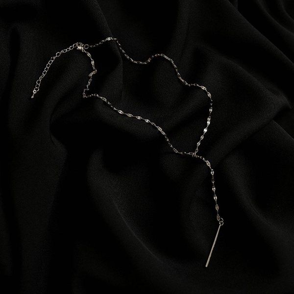 chains enshir 925 sterling silver tassel chain necklace for women simple fashion korean jewelry
chains enshir 925 sterling silver tassel chain necklace for women simple fashion korean jewelry