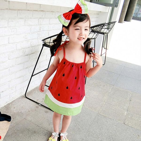summer toddler baby kids girls girl dress slip watermelon casual ribbons beach clothes costume ropa bebes 55, Red;yellow
summer toddler baby kids girls girl dress slip watermelon casual ribbons beach clothes costume ropa bebes 55, Red;yellow