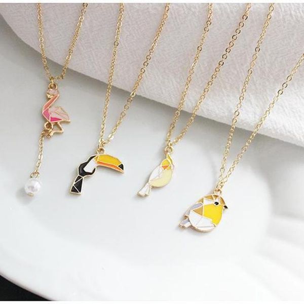 pendant necklaces laniwoo cartoon bird necklace cute fashion jewelry 2021 accessory gift present for children kids wholesale, Silver
pendant necklaces laniwoo cartoon bird necklace cute fashion jewelry 2021 accessory gift present for children kids wholesale, Silver