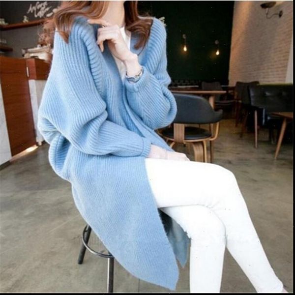 casual loose women cardigan sweater knitting batwing sleeve feminino 2021 new autumn winter thick chaqueta mujer elegant coat, White;black
casual loose women cardigan sweater knitting batwing sleeve feminino 2021 new autumn winter thick chaqueta mujer elegant coat, White;black