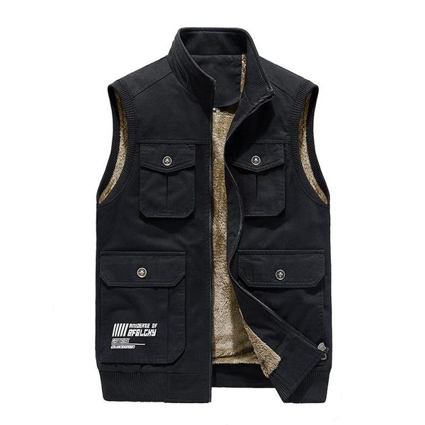 men's vests mantlconx mens jacket sleeveless vest winter fleece warm coats men army multi pockets thicken waistcoats man plus size 5xl, Black;white
men's vests mantlconx mens jacket sleeveless vest winter fleece warm coats men army multi pockets thicken waistcoats man plus size 5xl, Black;white