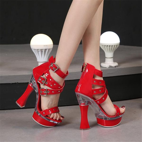 sandals women 14 cm square heel fashion buckle strap ornament auto salon girls shoes nightclub steel tube dancing pump, Black
sandals women 14 cm square heel fashion buckle strap ornament auto salon girls shoes nightclub steel tube dancing pump, Black