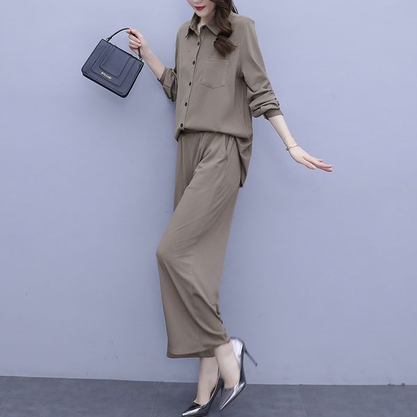 Plus Size -5xl Female Working Suit Top Shirt and Pants Two Lady Pieces Office Match Set Spring House Outfit 10y1, White
Plus Size -5xl Female Working Suit Top Shirt and Pants Two Lady Pieces Office Match Set Spring House Outfit 10y1, White