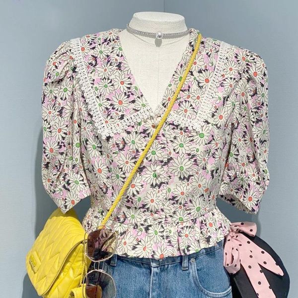 women's blouses & shirts lace lapel puff sleeve fashion cute brand women clothing 2021 korean short blouse desiger, White
women's blouses & shirts lace lapel puff sleeve fashion cute brand women clothing 2021 korean short blouse desiger, White