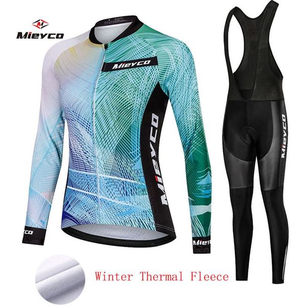 racing sets mieyco cycling clothing set long sleeve women winter thermal fleece bike jersey bib reflective pants mtb bicycle clothes, Black;blue
racing sets mieyco cycling clothing set long sleeve women winter thermal fleece bike jersey bib reflective pants mtb bicycle clothes, Black;blue