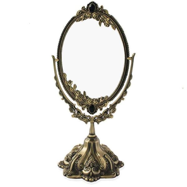 mirrors impeu vintage double face retro bronze alloy metal table makeup dresser deskdecorative mirror embossed frame tool
mirrors impeu vintage double face retro bronze alloy metal table makeup dresser deskdecorative mirror embossed frame tool