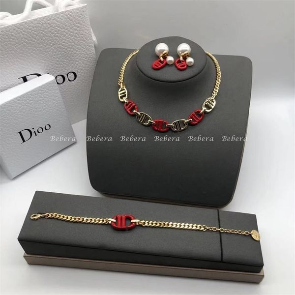 75% off outlet online new letter necklace women's net red pearl earrings brass bracelet ring, Black
75% off outlet online new letter necklace women's net red pearl earrings brass bracelet ring, Black