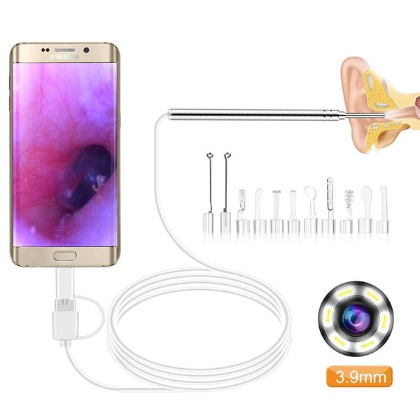 cameras 3.9mm lens 3in1 usb waterproof ear pick tool visual spoon borescope for otg compatible android phones
cameras 3.9mm lens 3in1 usb waterproof ear pick tool visual spoon borescope for otg compatible android phones
