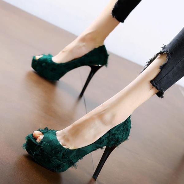 dress shoes fish-tip with tassel single for waterproof platform spring 2021, Black
dress shoes fish-tip with tassel single for waterproof platform spring 2021, Black