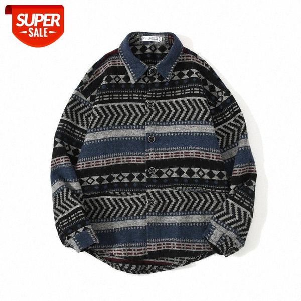ethnic style retro warm plaid shirt men's long-sleeved jacket woolen material thickened youth casual #lm44, White;black
ethnic style retro warm plaid shirt men's long-sleeved jacket woolen material thickened youth casual #lm44, White;black
