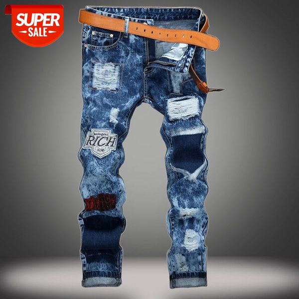 denim designer hole jeans ripped for men size 28-38 40 42 2021 autumn winter plus velvet hip hop punk streetwear #7x7n, Black
denim designer hole jeans ripped for men size 28-38 40 42 2021 autumn winter plus velvet hip hop punk streetwear #7x7n, Black