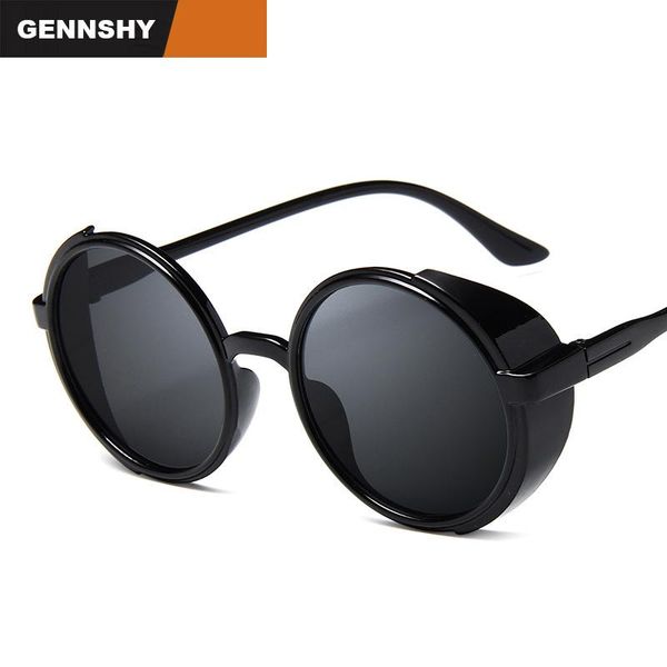 sunglasses est fashion round women men retro steampunk lady vintage brand design plastic mirror lenses, White;black
sunglasses est fashion round women men retro steampunk lady vintage brand design plastic mirror lenses, White;black
