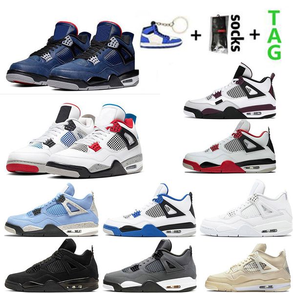 Jumpman 4 Retro Basketball shoes Bred 4s UNC Black Cat University Blue The Cactus White Grey Mens Pure Royalty Men Sport Sneakers Eur 36-47
Jumpman 4 Retro Basketball shoes Bred 4s UNC Black Cat University Blue The Cactus White Grey Mens Pure Royalty Men Sport Sneakers Eur 36-47
