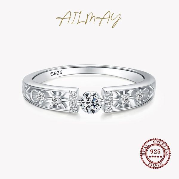 cluster rings ailmay 100% real 925 sterling silver line clear cz finger geometric for women classic wedding statement jewelry, Golden;silver
cluster rings ailmay 100% real 925 sterling silver line clear cz finger geometric for women classic wedding statement jewelry, Golden;silver