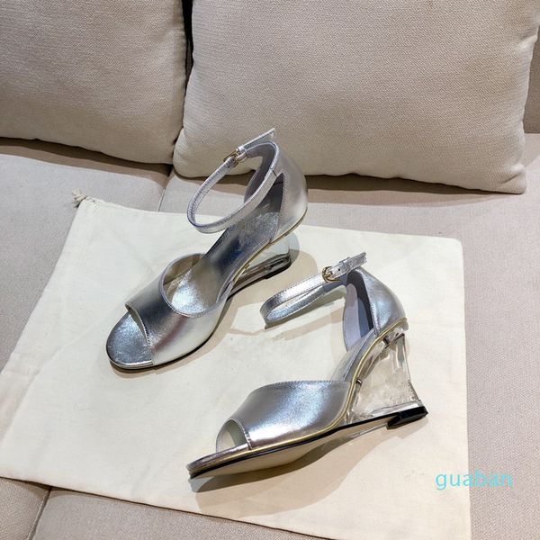 spring summer style women sandals genuine leather dress shoes fashion high chunky crystal heel temperament versatile party wedding 5218, Black 
spring summer style women sandals genuine leather dress shoes fashion high chunky crystal heel temperament versatile party wedding 5218, Black