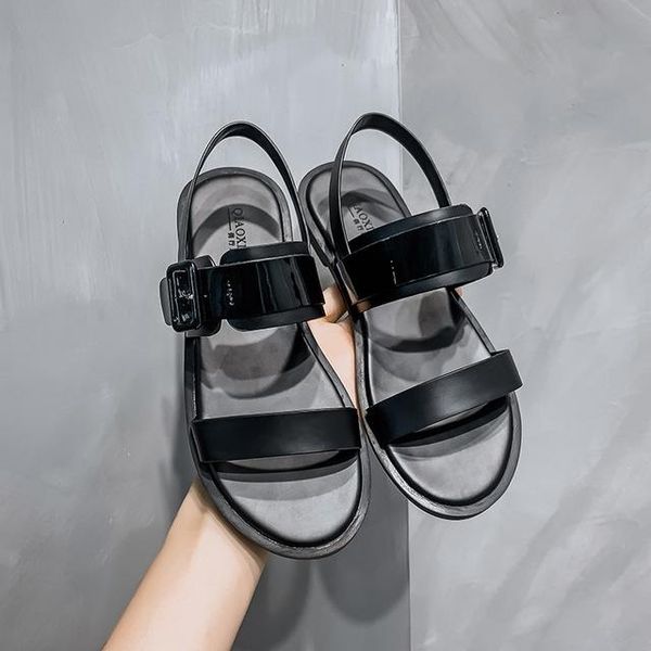 sandals 2021 plus size 43 women's summer shoes woman roman open toe buckle ladies flat shoe comfortable beach, Black
sandals 2021 plus size 43 women's summer shoes woman roman open toe buckle ladies flat shoe comfortable beach, Black