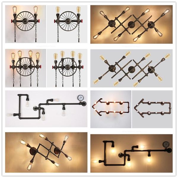 wall lamp vintage retro light e27 water pipe gear for restaurant bar pub cafe aisle bedroom living room deco fixtures
wall lamp vintage retro light e27 water pipe gear for restaurant bar pub cafe aisle bedroom living room deco fixtures