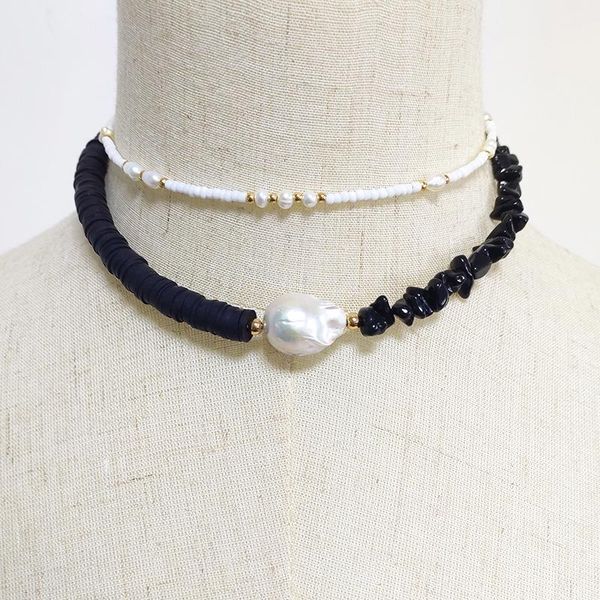 chokers women exquisite small freshwater pearls necklace handmade adjustable beaded choker fashion bohemian jewelry gifts, Golden;silver
chokers women exquisite small freshwater pearls necklace handmade adjustable beaded choker fashion bohemian jewelry gifts, Golden;silver