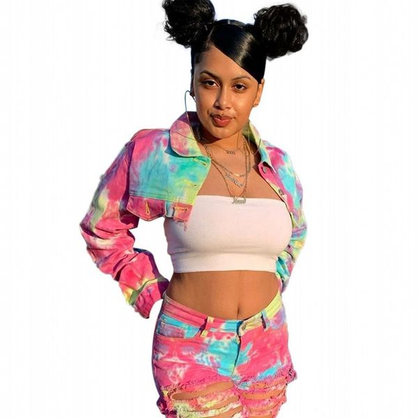 Mode Tie Dye Jean Female Casual Sleeve Full Turn Collar Harvest Tops Outwear 2021 Autumn Streetwear Sexy Denim Jacket Dc94, Black
Mode Tie Dye Jean Female Casual Sleeve Full Turn Collar Harvest Tops Outwear 2021 Autumn Streetwear Sexy Denim Jacket Dc94, Black