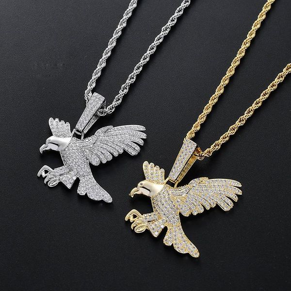 pendant necklaces hip hop cubic zirconia paved bling iced out eagle hawk pendants necklace for men rapper jewelry gold silver color
pendant necklaces hip hop cubic zirconia paved bling iced out eagle hawk pendants necklace for men rapper jewelry gold silver color