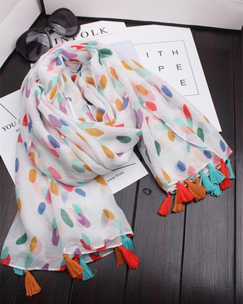 scarves double-sided color wave printing tassels cotton and linen women's scarf travel beach sunscreen shawl, Blue;gray
scarves double-sided color wave printing tassels cotton and linen women's scarf travel beach sunscreen shawl, Blue;gray