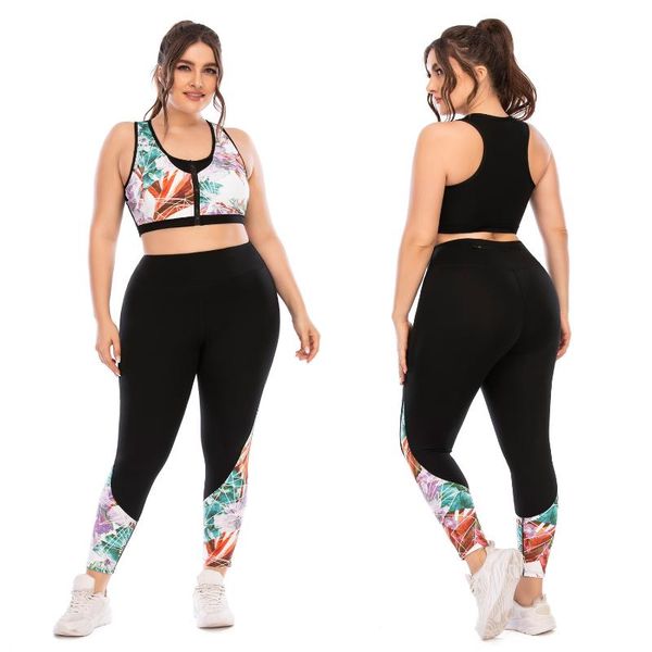 obese women yoga sets fitness sports set plus size 3xl workout clothes printed bra&leggings active sportswear gym clothing, White;red
obese women yoga sets fitness sports set plus size 3xl workout clothes printed bra&leggings active sportswear gym clothing, White;red