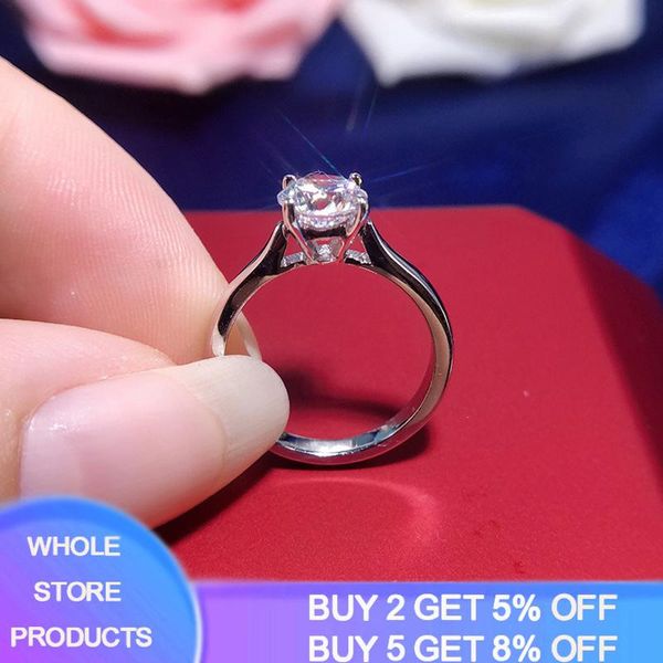 cluster rings 95% off yanhui with certificate silver 925 ring real solid 18k white gold pt 2 lab diamond wedding band women gift, Golden;silver
cluster rings 95% off yanhui with certificate silver 925 ring real solid 18k white gold pt 2 lab diamond wedding band women gift, Golden;silver