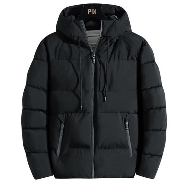 cotton padded jacket men's autumn winter jackets casual clothing plus size hooded thick warm parkas coat men outwear 210818, Black
cotton padded jacket men's autumn winter jackets casual clothing plus size hooded thick warm parkas coat men outwear 210818, Black