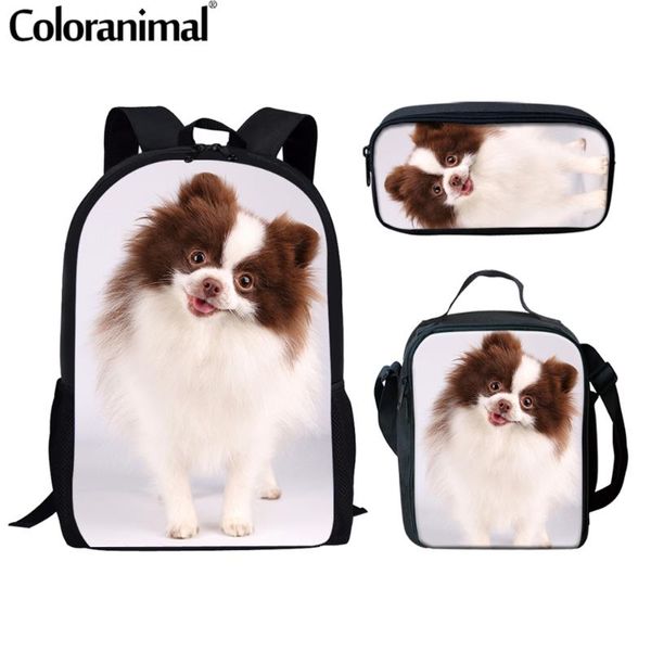 backpack coloranimal cute pomeranian 3d printed school bags for boys girls kids schoolbags book lunch pencil bag
backpack coloranimal cute pomeranian 3d printed school bags for boys girls kids schoolbags book lunch pencil bag