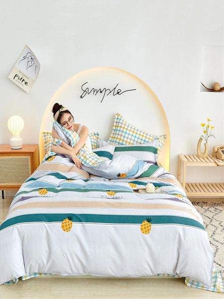 bedding sets 10 colors home textile sanding aloe cotton four piece bed set lovely pineapple design simple with pillowcase duvet
bedding sets 10 colors home textile sanding aloe cotton four piece bed set lovely pineapple design simple with pillowcase duvet